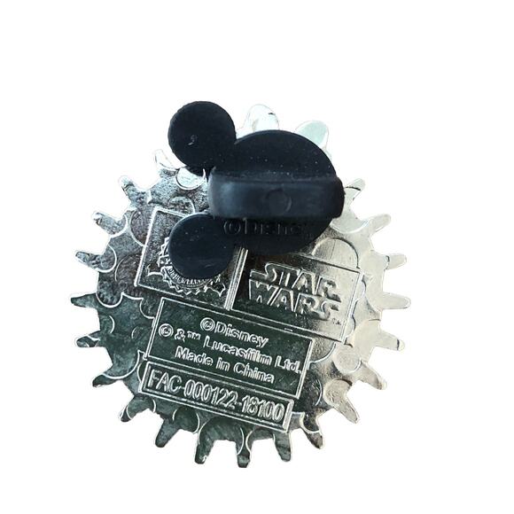 Disney Trading Pin Badge Hidden Mickey Star Wars Enfyi Nest Solo Booster Round - Picture 2 of 2